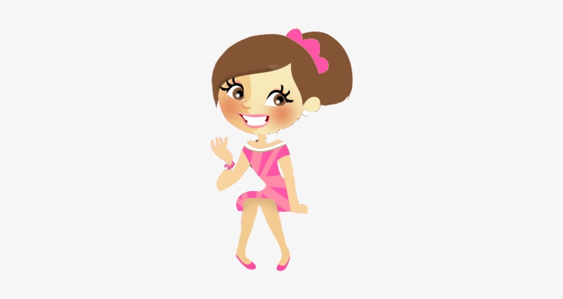 Hello There I'm Jhem - Girl Cartoon Png File, transparent png #905038