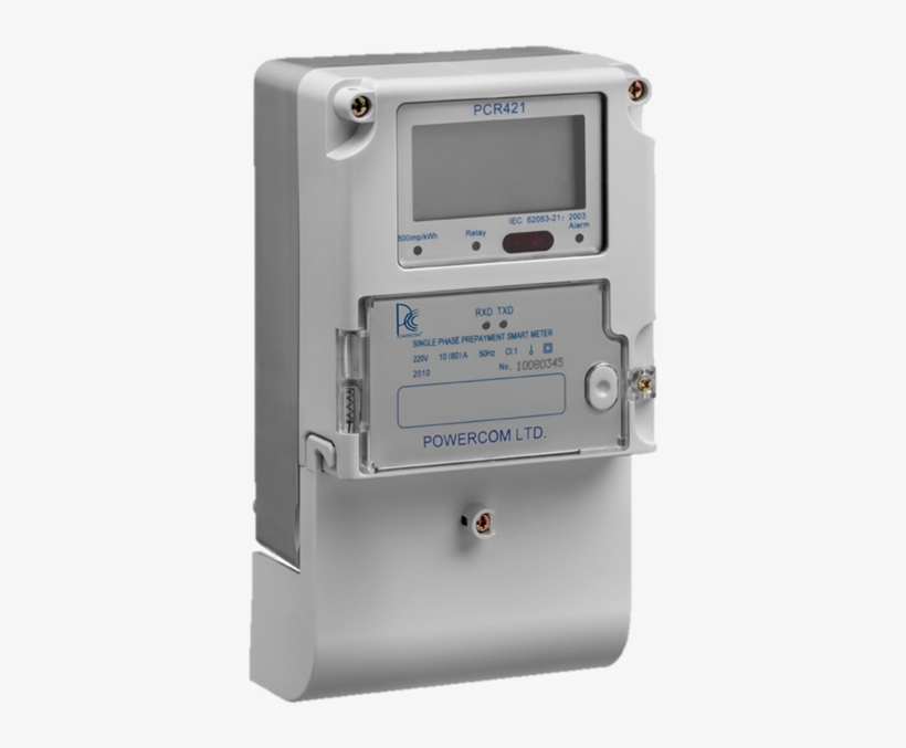 Single Phase Smart Electricity Meter - Smart Electricity Meter Png, transparent png #905597