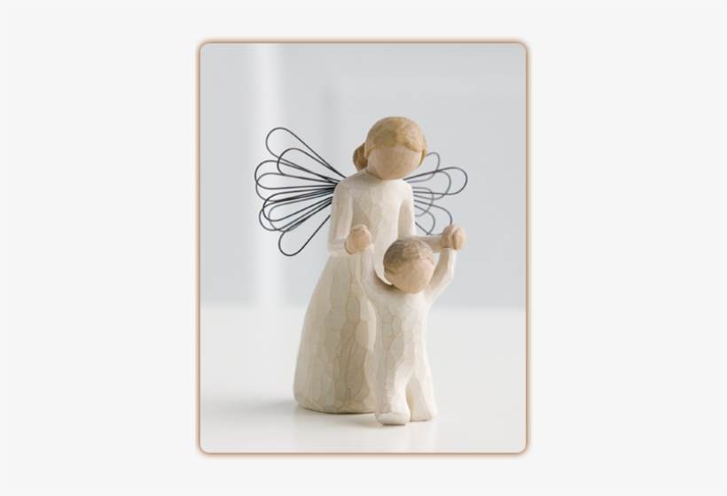 Jacques Flower Shop - Willow Tree Guardian Angel Figurine, transparent png #905738