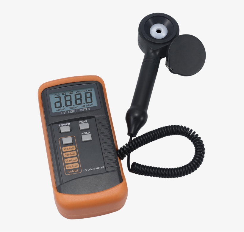 Ultraviolet Light Meter With Uva - Medidor De Luz Ultravioleta, transparent png #905762
