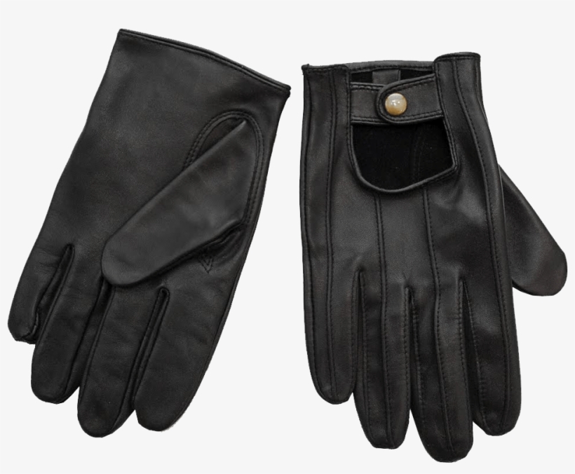 Clothes - Gloves For Men Leather, transparent png #905811