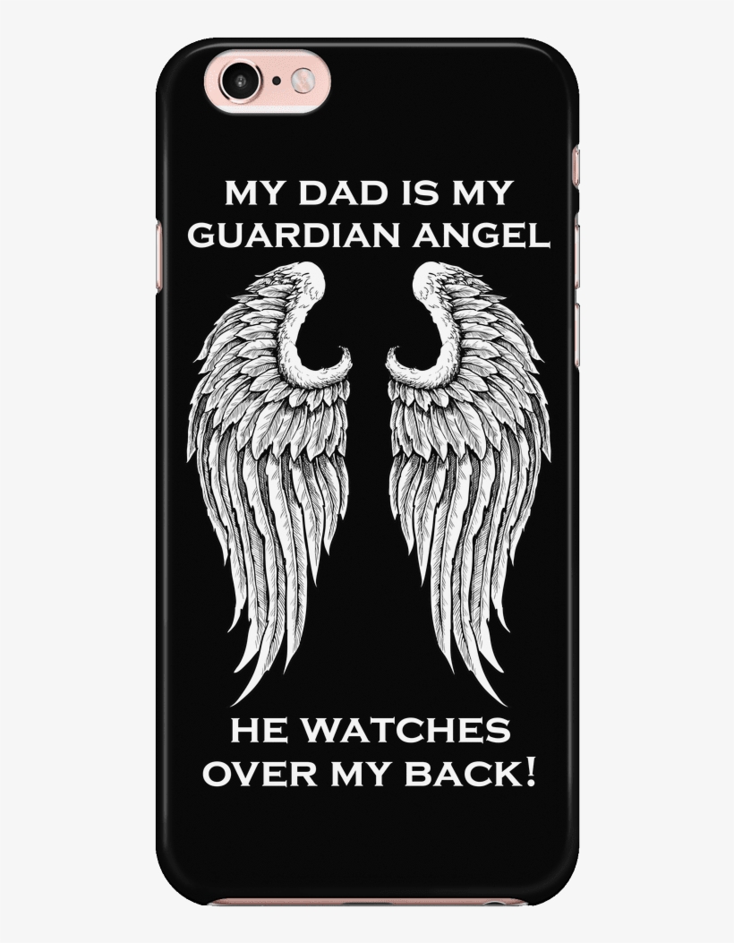My Dad Is My Guardian Angel Iphone Case - Guardian Angel Is My Cousin, transparent png #905887