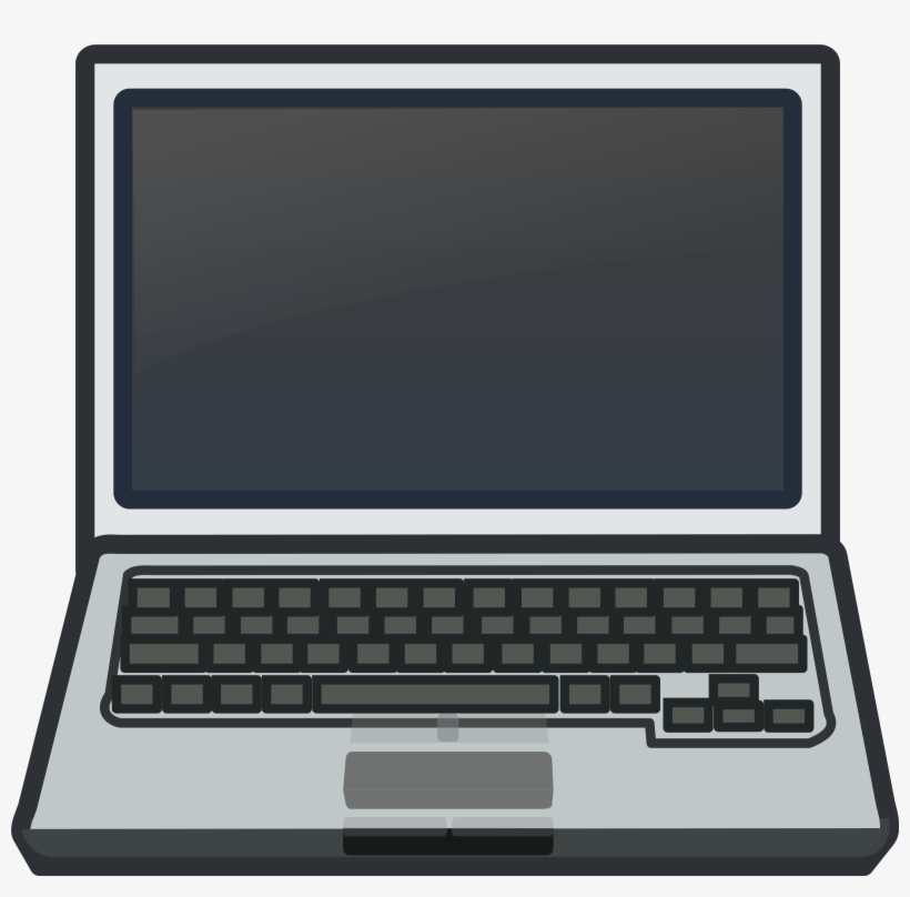 Computers Clipart Notebook - Laptop Clipart, transparent png #906132