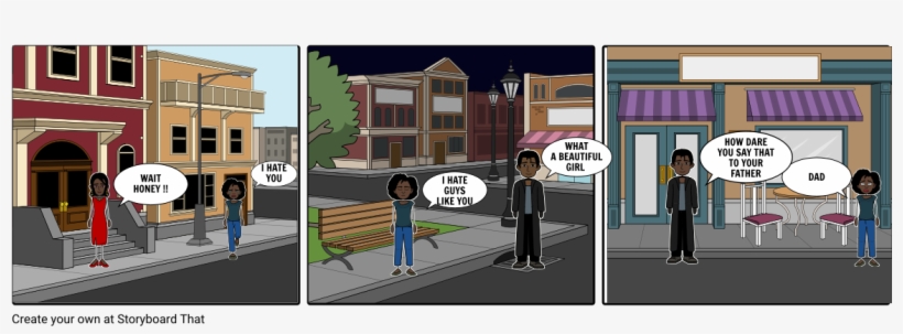 Mom And Dad - Storyboard, transparent png #906274