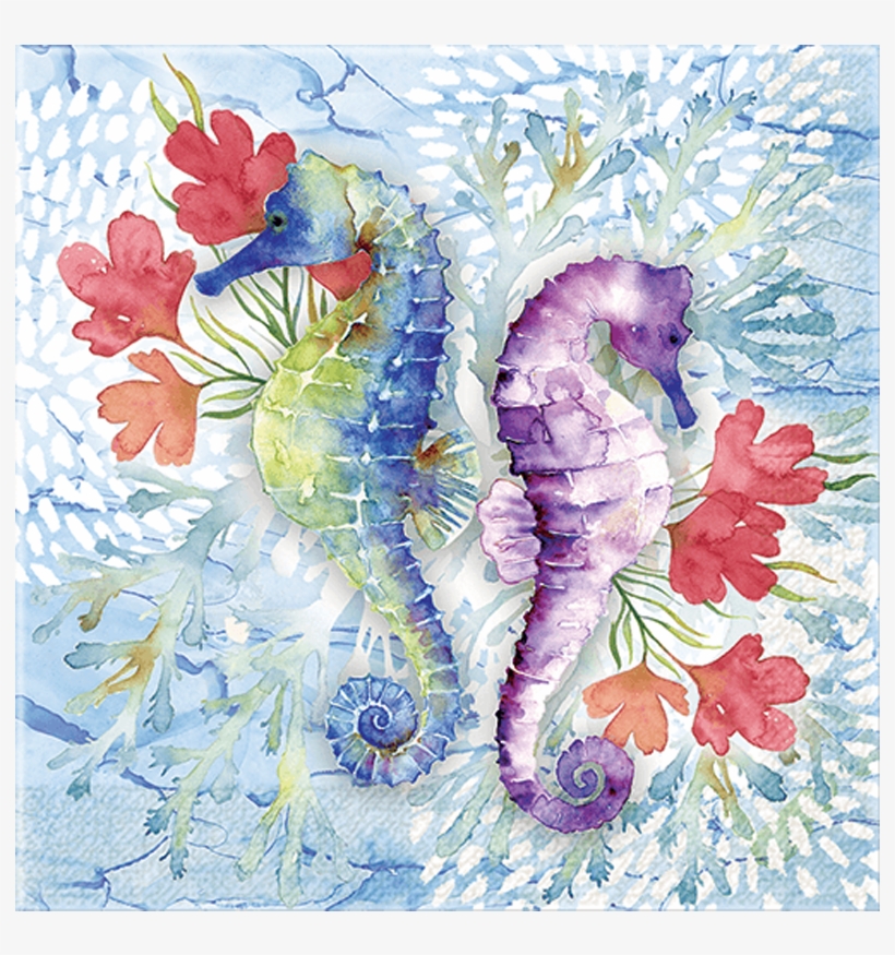 Oceana Beverage Napkins, transparent png #906363