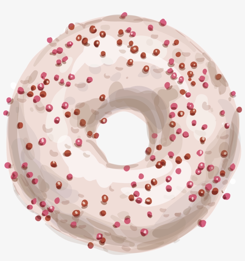 Graphic Free Library Bakery Sweet Donuts Transprent - Doughnut, transparent png #906528
