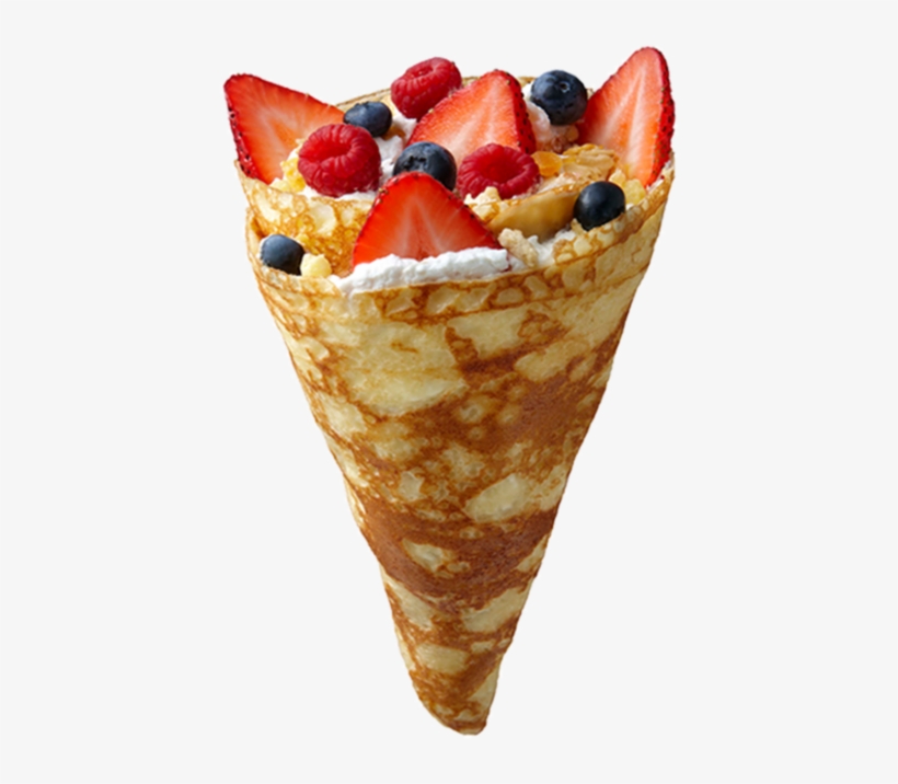 Japanese Ice Cream Png Transparent Image - Crepe In A Cone, transparent png #906630