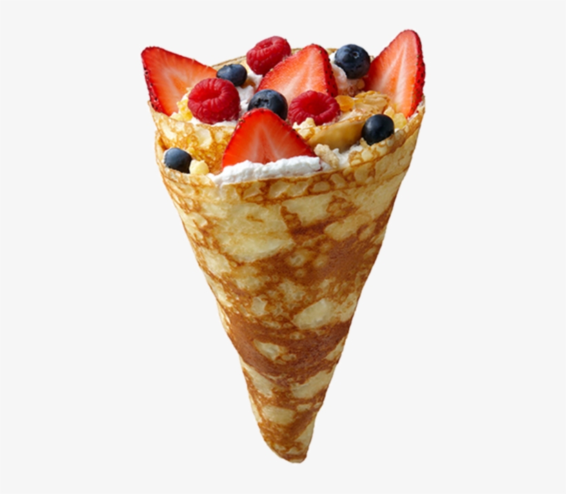 Japanese Ice Cream Png Transparent Image - Crepe In A Cone ...