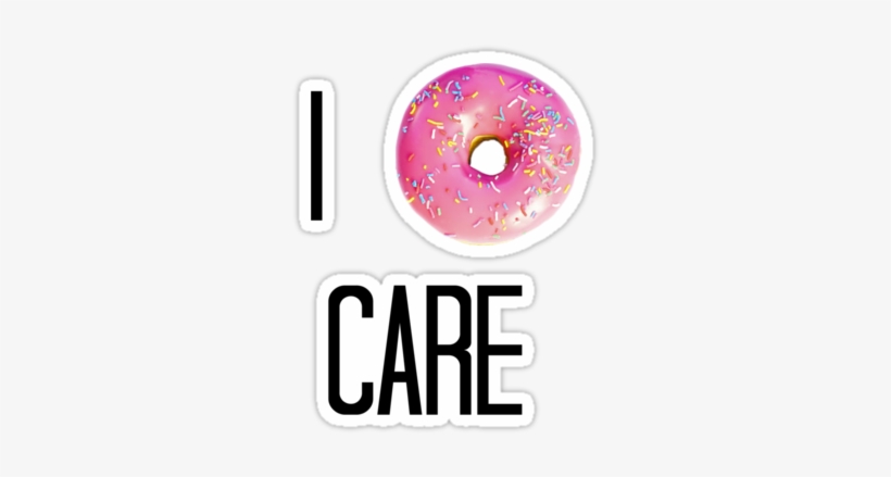 Transparent Quoti Donut Carequot Stickers By Victoria - Donut Care, transparent png #906653