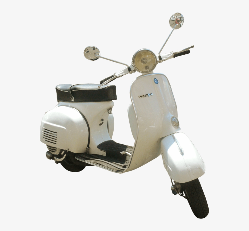 Vintage Vespa Cream Color - Vintage Vespa Png, transparent png #906874