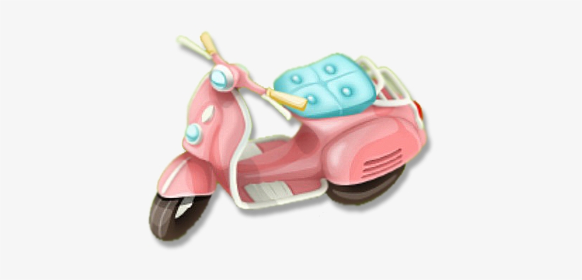Pink Scooter - Wiki, transparent png #907163