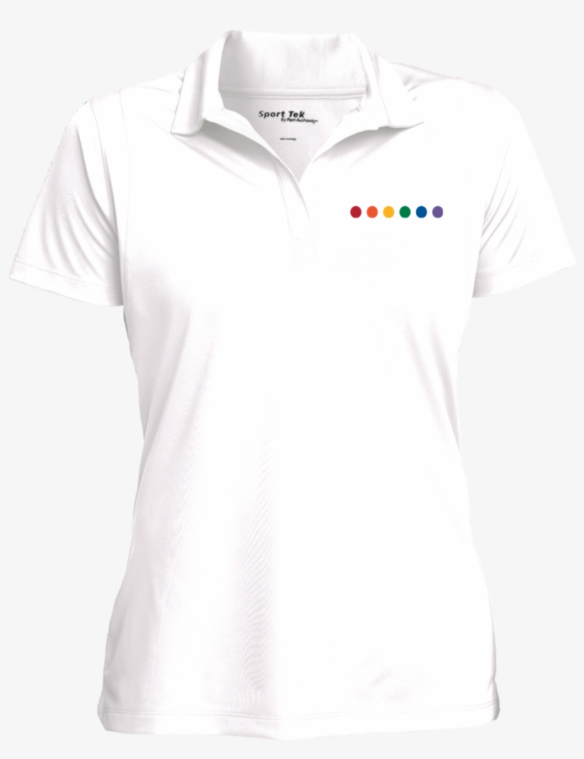Rainbow Pride Womens Polo - Polo Shirt, transparent png #907274