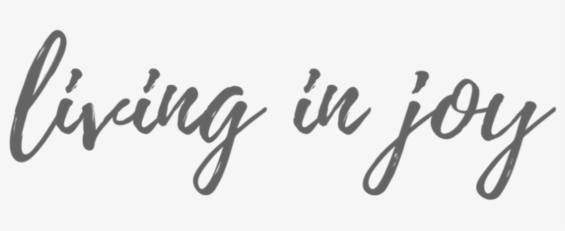 Living In Joy - Calligraphy, transparent png #907403