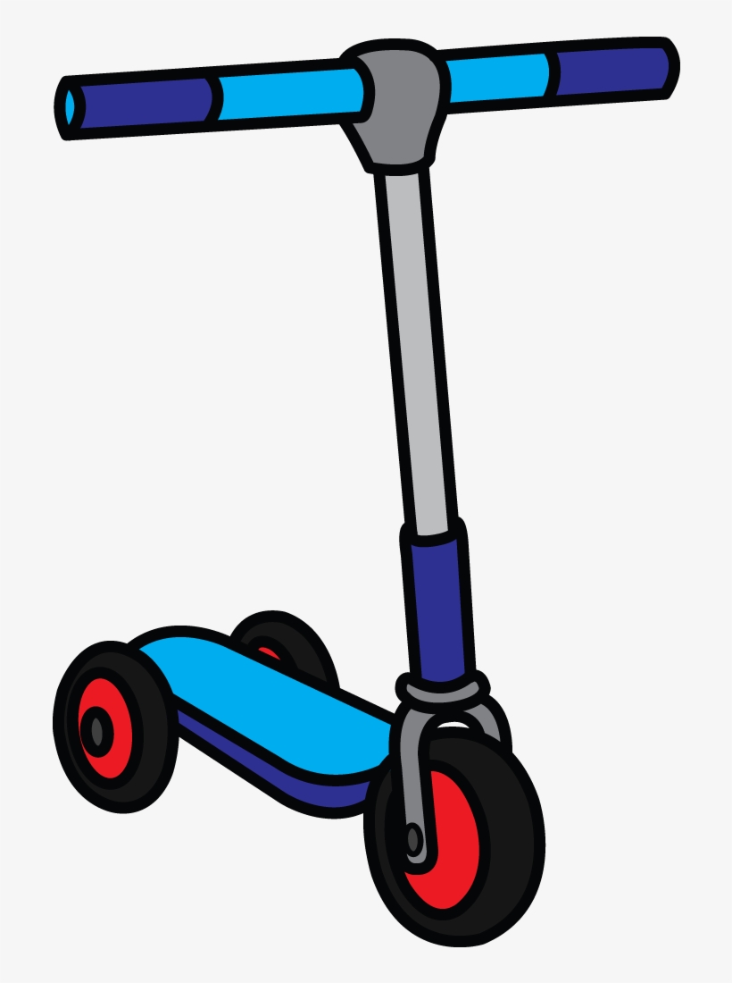 Http Drawingmanuals Com Manual - Scooter Drawing, transparent png #907441