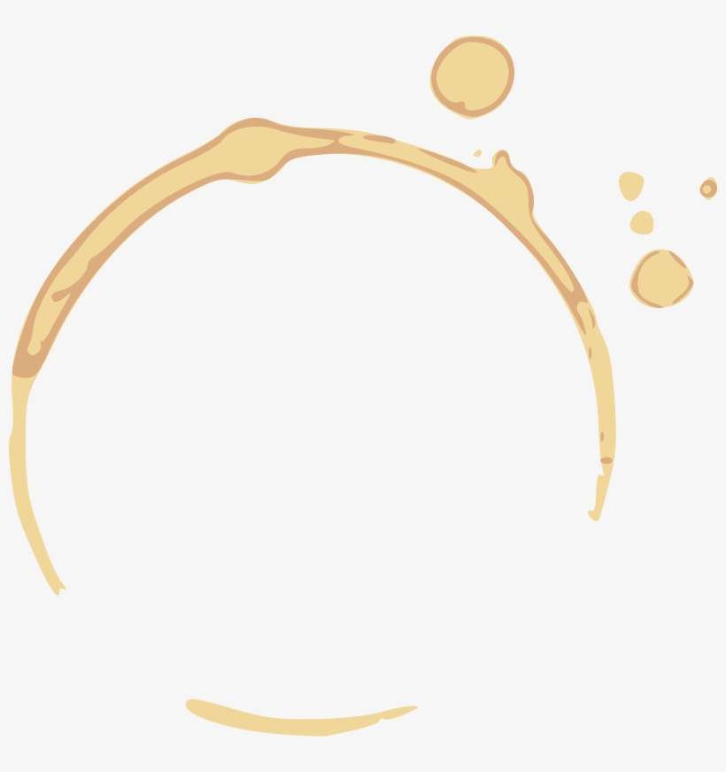 Clipart - Coffee Ring - Coffee Ring Transparent, transparent png #907634