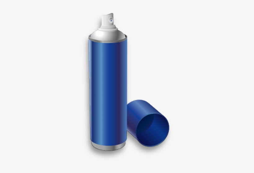 Epoxy Spray Paint - Cartoon Spray Paint Can, transparent png #907652