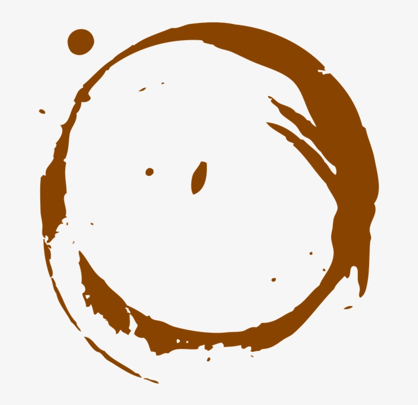 Stain Coffee Coffee Stains - Circle Wang Zi Ying, transparent png #907759