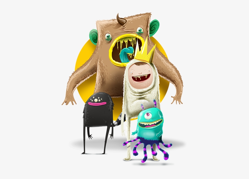 I Draw These Monsters Watching "where The Wild Things - Cartoon, transparent png #908311