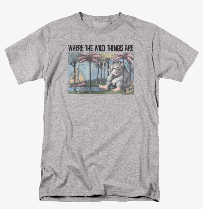 Where The Wild Things Are Book Cover T-shirt - Welcome To Twin Peaks T Shirt, transparent png #908337