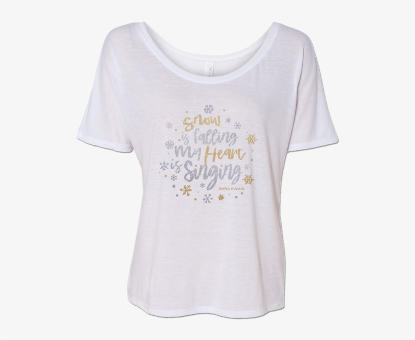 Snow Is Falling - T-shirt, transparent png #908532