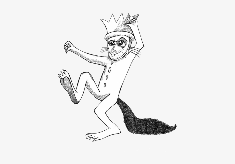 My Own Version Of Jim Moriarty As Max From Where The - Line Art, transparent png #908533