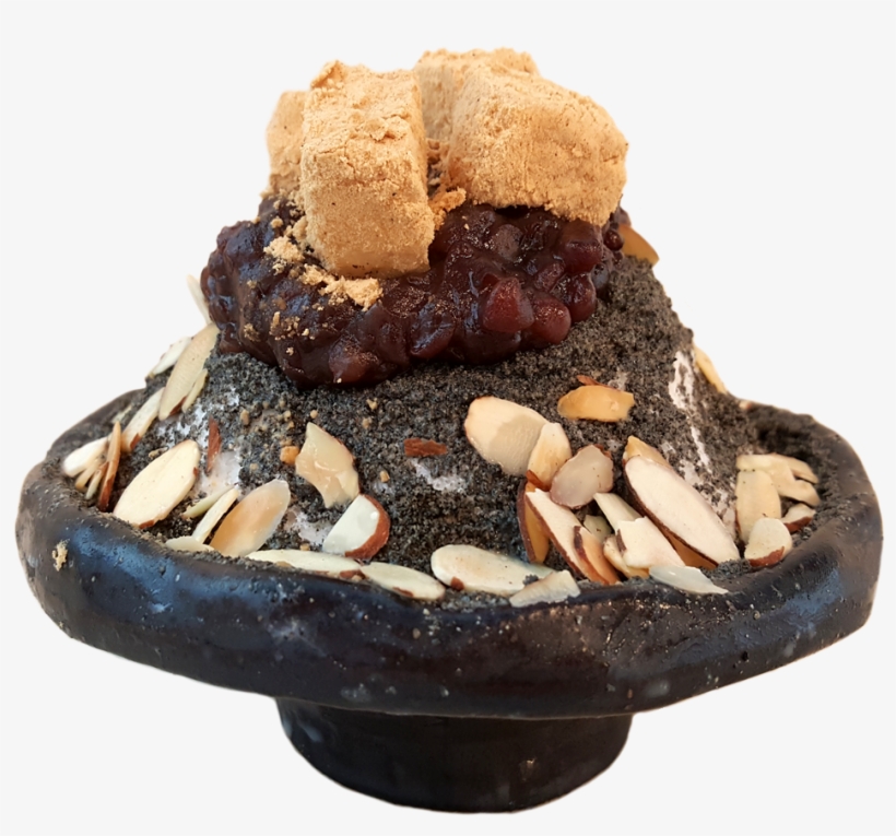 Black Sesame Falling Snow, transparent png #908554