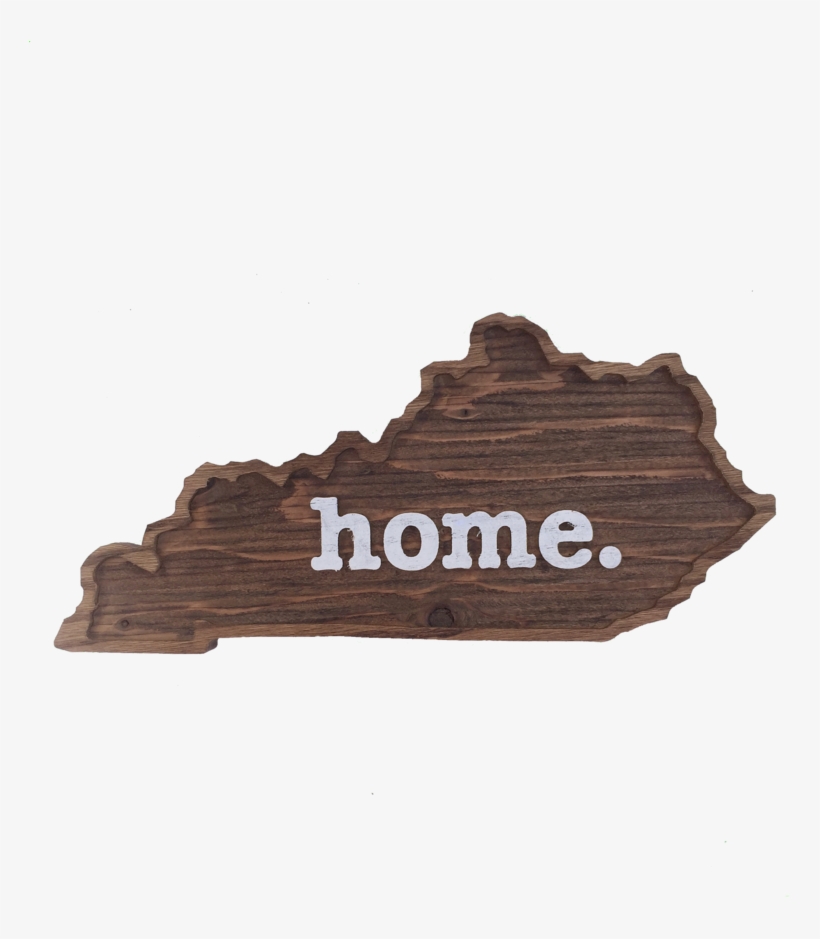 Kentucky Home Wood Sign - Commish, transparent png #908635