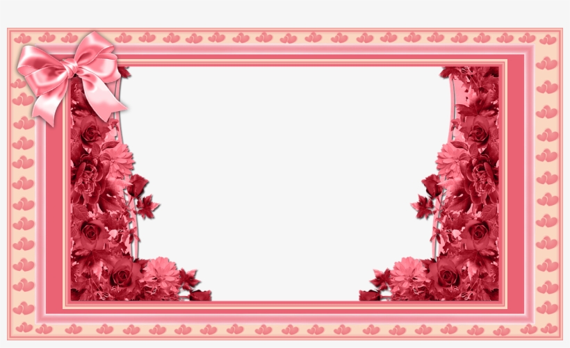 Frame Png Frame Png Pictures Frame Png Floral - Valentine Heart, transparent png #908668