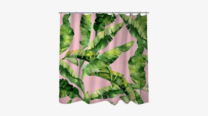 Seamless Watercolor Illustration Of Tropical Leaves, - Dense Jungle Round Mouse Pad Customized Non Slip Rubber, transparent png #908672