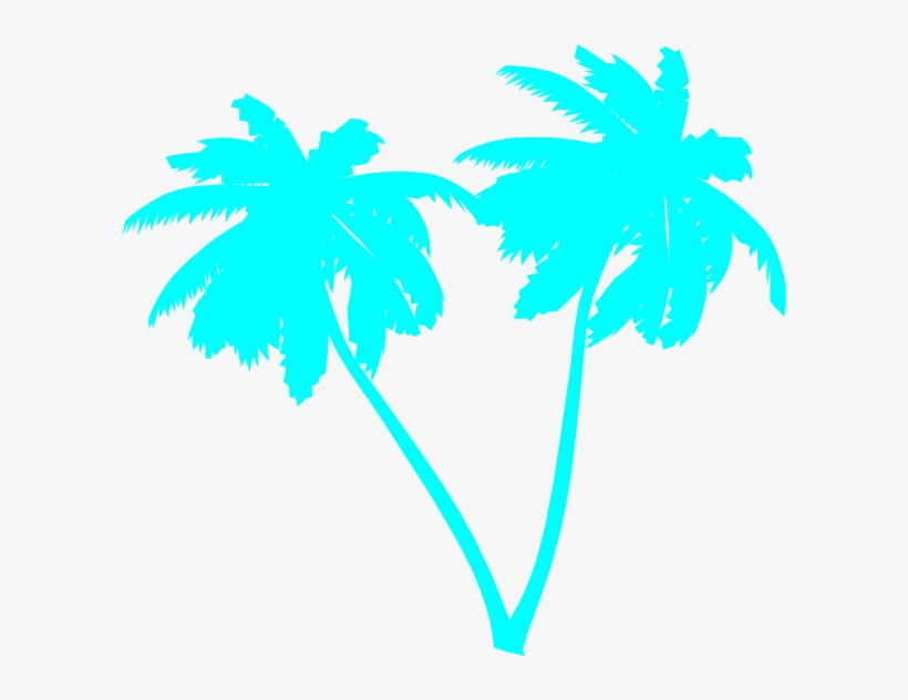 Svg Library Library Sky Clip Art At Clker Com Online - White Palm Tree Clipart, transparent png #908978