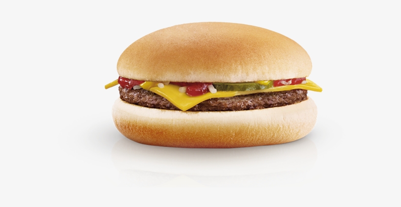 Cheeseburger - Mcdonalds Burger And Fries, transparent png #909150