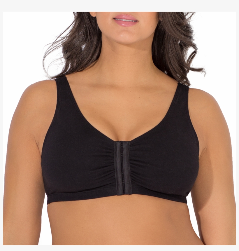 Women's Comfort Front Close Sports Bra - Sports Bra, transparent png #909175