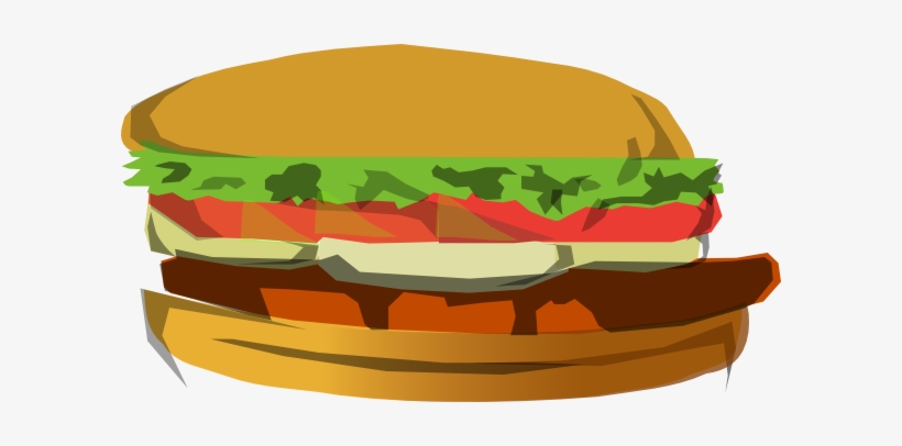Bad - Bad Hamburger Clipart, transparent png #909181