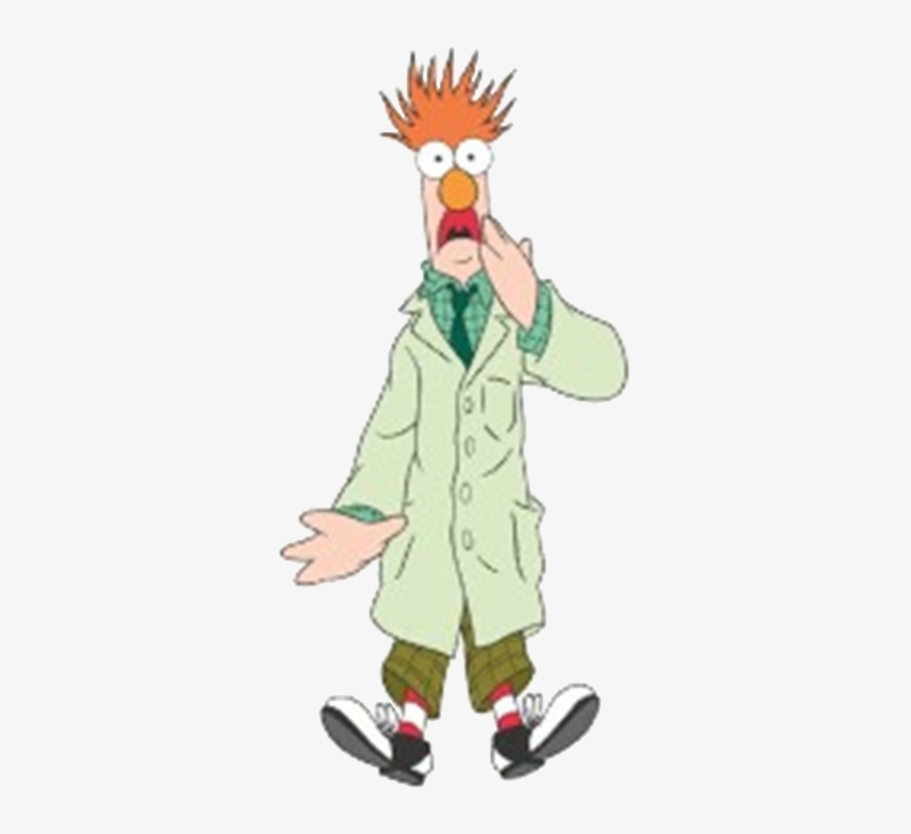 Beaker - Fathead Disney Muppets Wall Decal, transparent png #909182