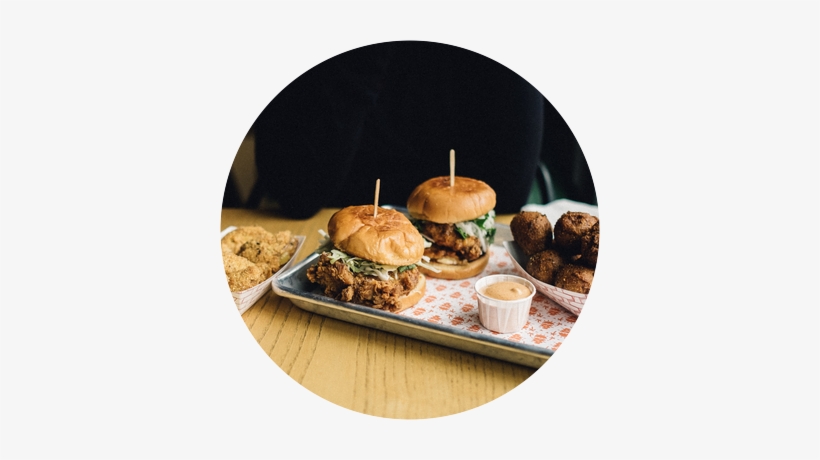 Sunset Fried Chicken - Bun, transparent png #909269