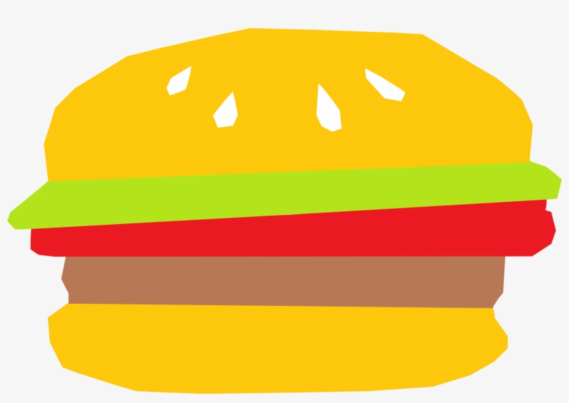 Clipart - Cheese Burger Clip Art, transparent png #909371