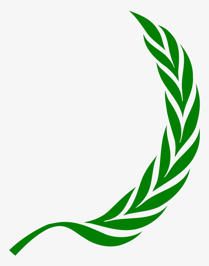 File - Laurel-right - Svg - Laurel Wreath, transparent png #909532