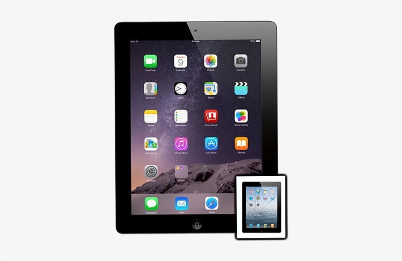 Ipad 4 Cracked Glass Repair - Ipad 3rd Generation, transparent png #909611