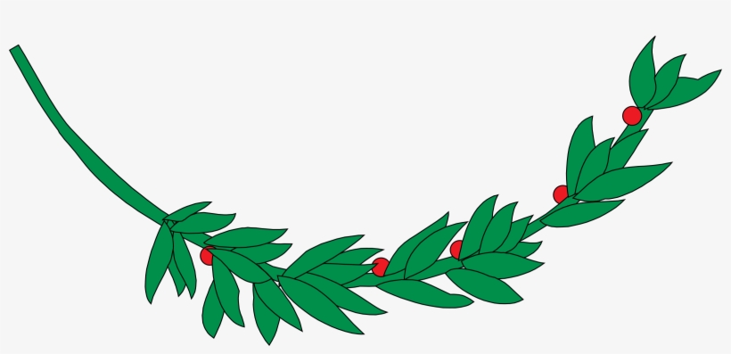 Laurel Wreath Bay Laurel Drawing Computer Icons Branch - Green Laurel Branch Png, transparent png #909922