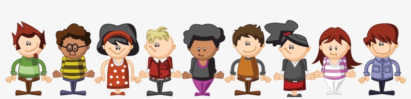 £75 For Three Weekends - Group Of Cartoon People, transparent png #9000325