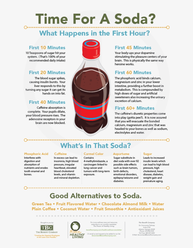 Cola Infographic - Plastic Bottle, transparent png #9000408