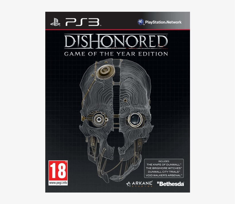 Dishonored - Dishonored Game Of The Year Ps3, transparent png #9000680