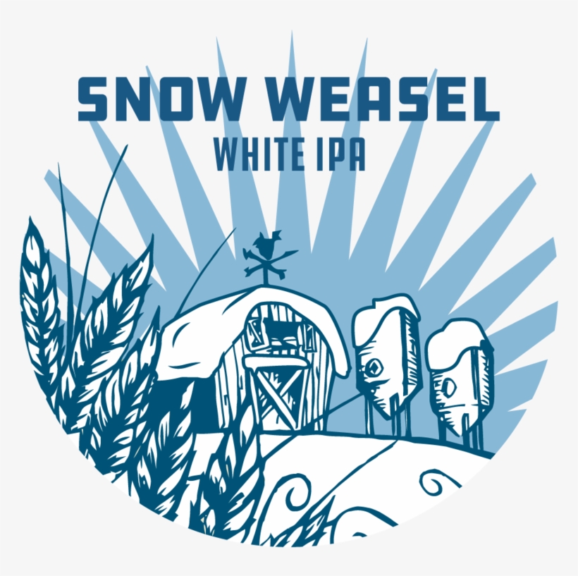 Snow Weasel Preview - Graphic Design, transparent png #9000781