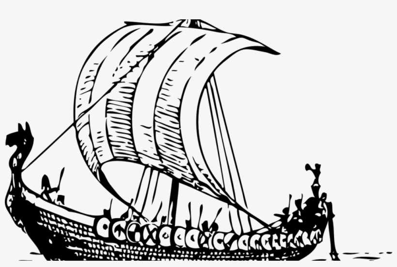 Burn The Boats - Norse Viking Ship Tattoos, transparent png #9000820