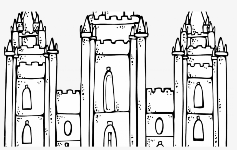 Download By Size - Dibujos Del Templo Sud Para Colorear, transparent png #9001082