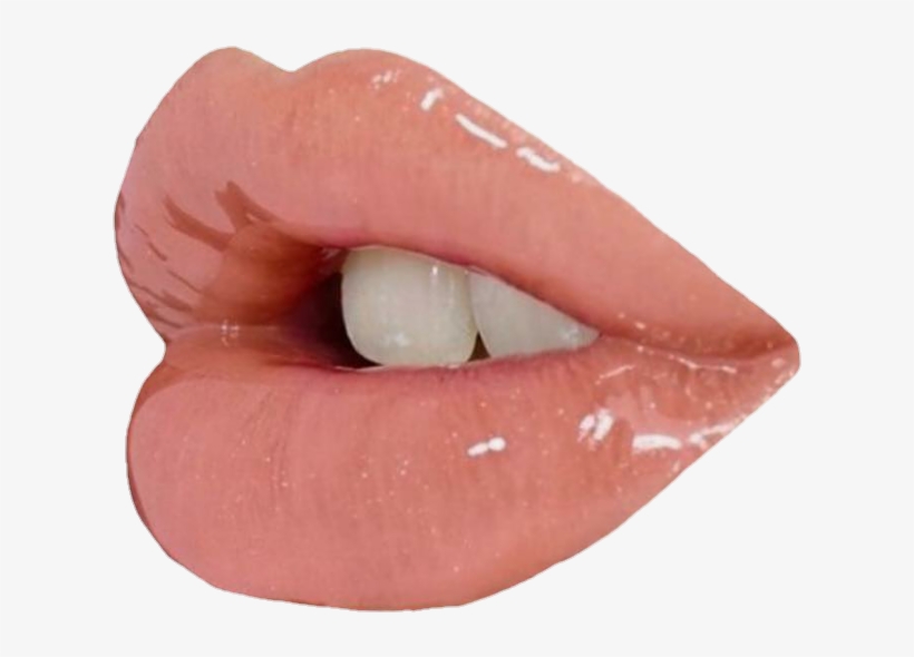 Png Transparent Lip Transparent Lip Png Lips - Glossy Lips Aesthetic, transparent png #9001470