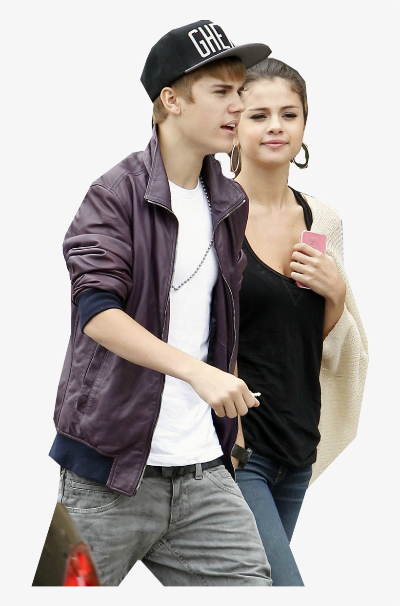 Selena Gomez Y Justin Bieber Png - Selena Y Justin Png, transparent png #9001807