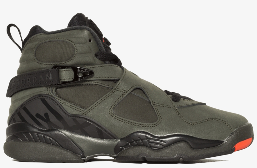 Air Jordan 8 Retro Bg - Basketball Shoe, transparent png #9001947