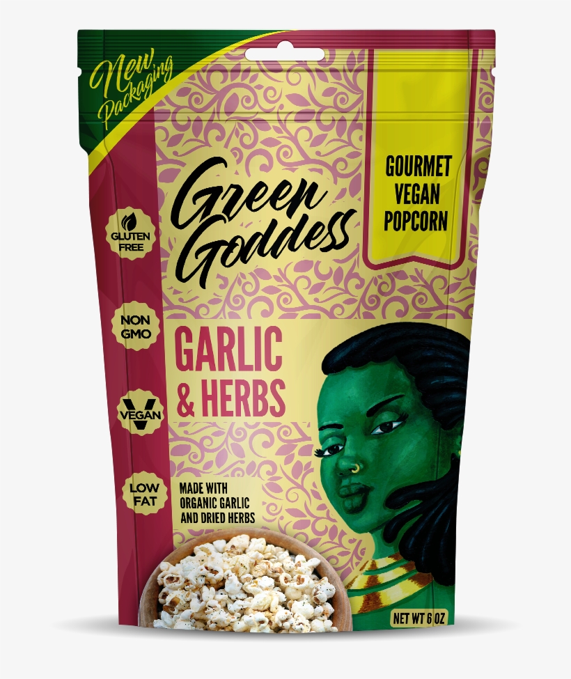Garlic & Herbs Popcorn - Breakfast Cereal, transparent png #9002016