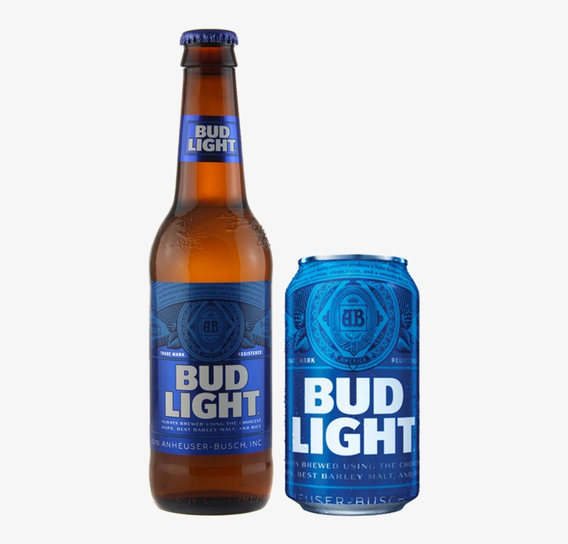 Bud Light - Beer Bottle, transparent png #9002238